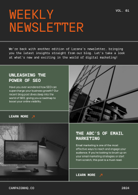 Newsletter templates