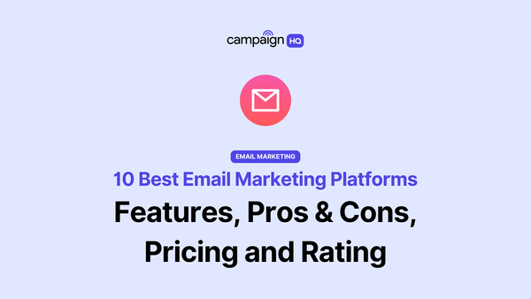 10 Best Email Marketing Platforms for 2025