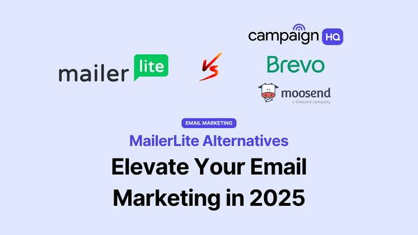 Best MailerLite Alternatives