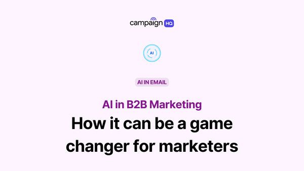 AI in B2B Marketing