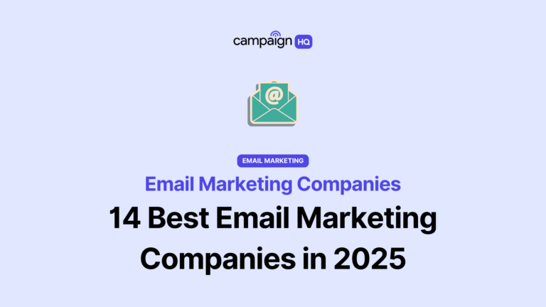 14 Top-Rated Email Marketing Companies & Agencies You Need to Know For 2025