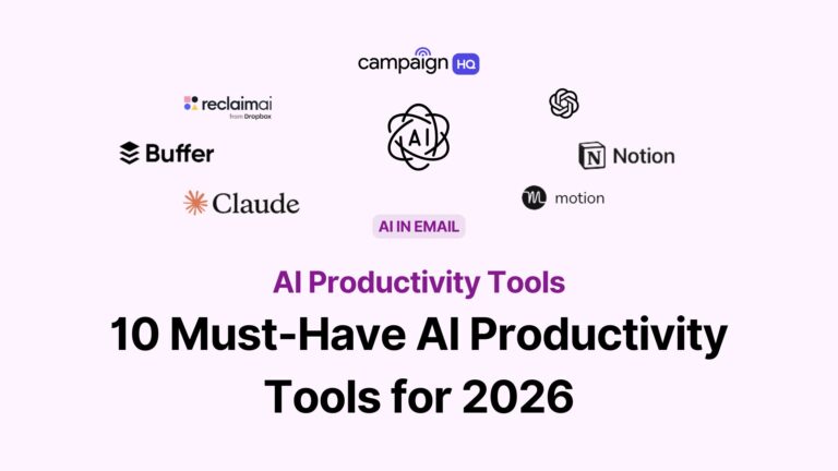 10 Must-Have AI Productivity Tools for 2026