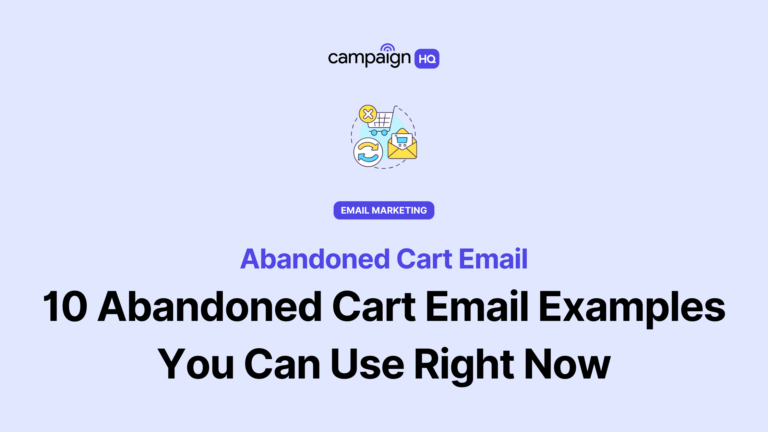 10 Abandoned Cart Email Examples You Can Use Right Now