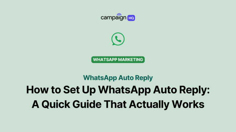 How to Set Up WhatsApp Auto Reply: A Quick Guide That Actually Works