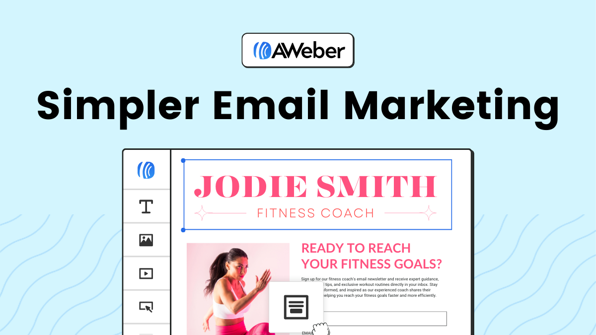 AWeber newsletter platform