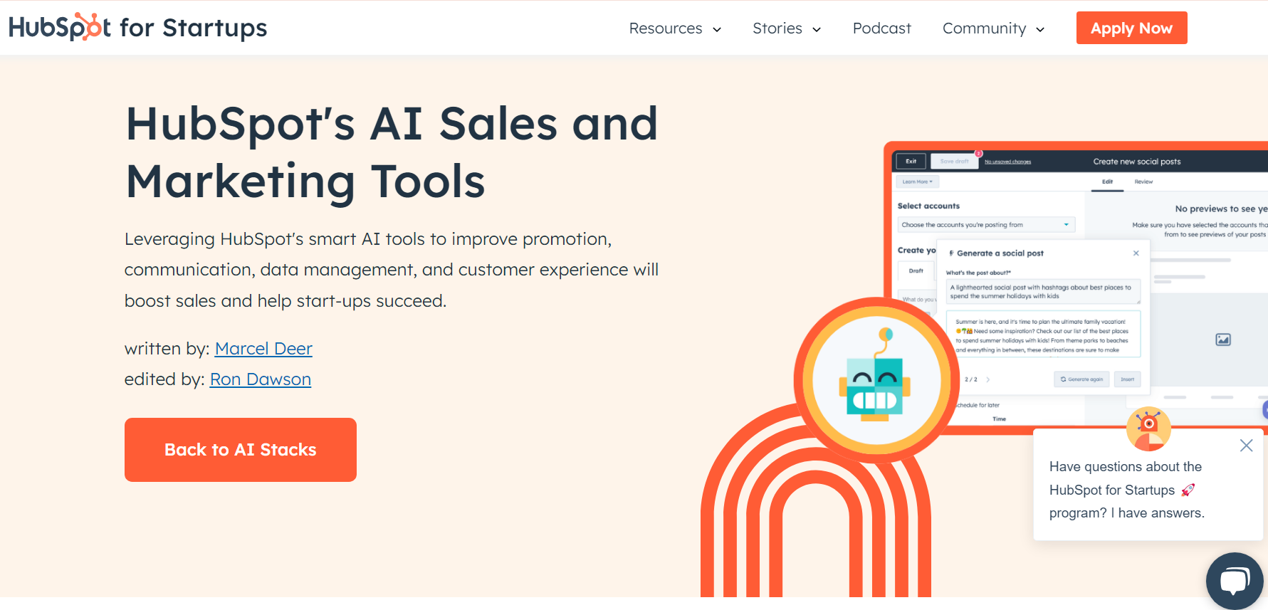 HubSpot AI Marketing Hub