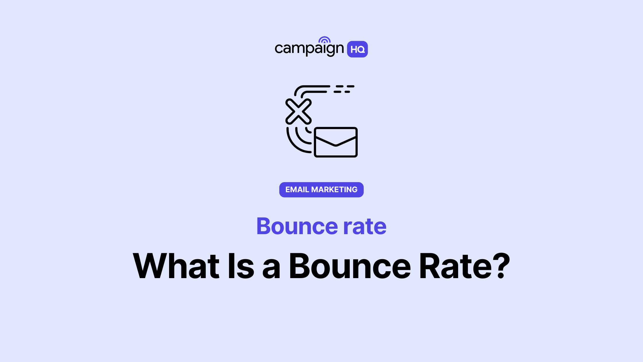 Email bounce rate: what it is & why it matters