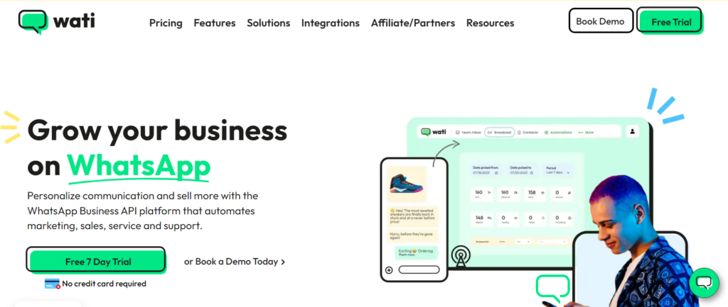 Wati.io WhatsApp Business Solutions Provider