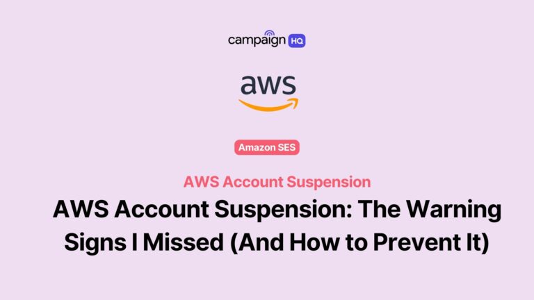AWS Account Suspension: The Warning Signs I Missed (And How to Prevent It)
