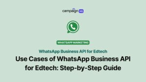 WhatsApp Business API for Edtech