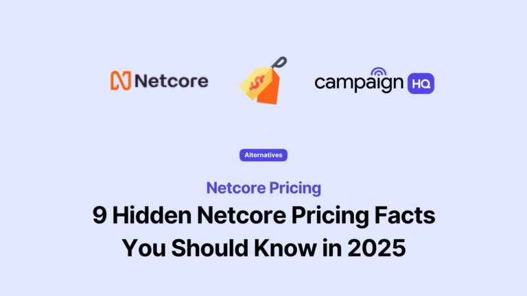 9 Hidden Netcore Pricing Facts You Should Know in 2026