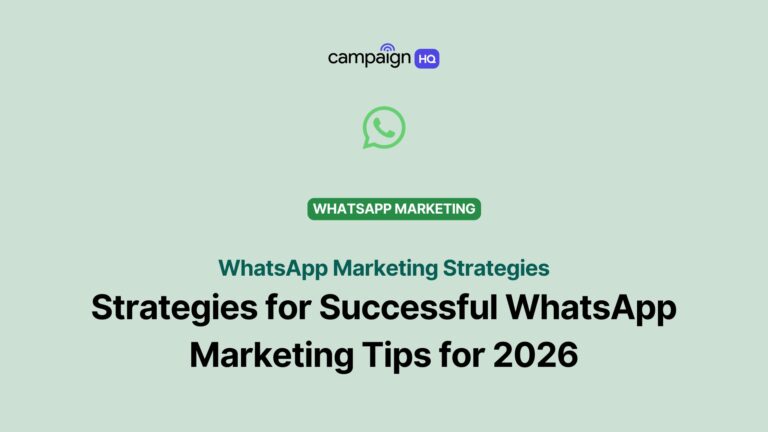 Top Strategies for Successful WhatsApp Marketing Tips for 2026