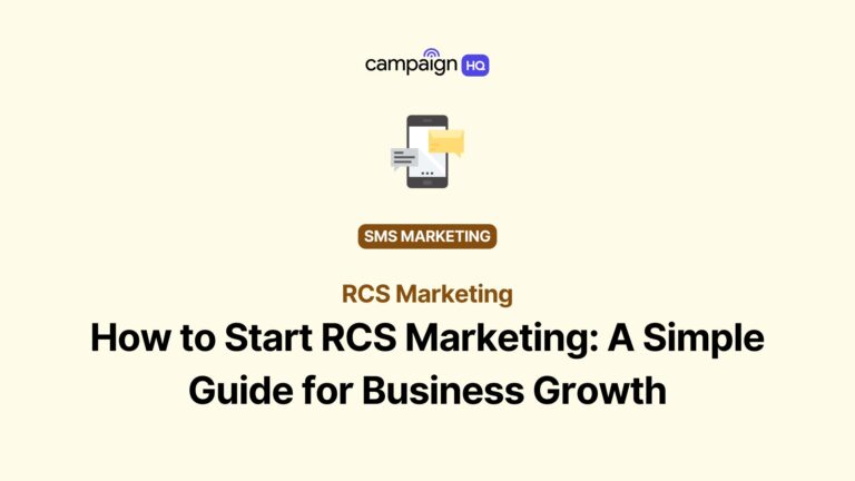 How to Start RCS Marketing: A Simple Guide for Business Growth