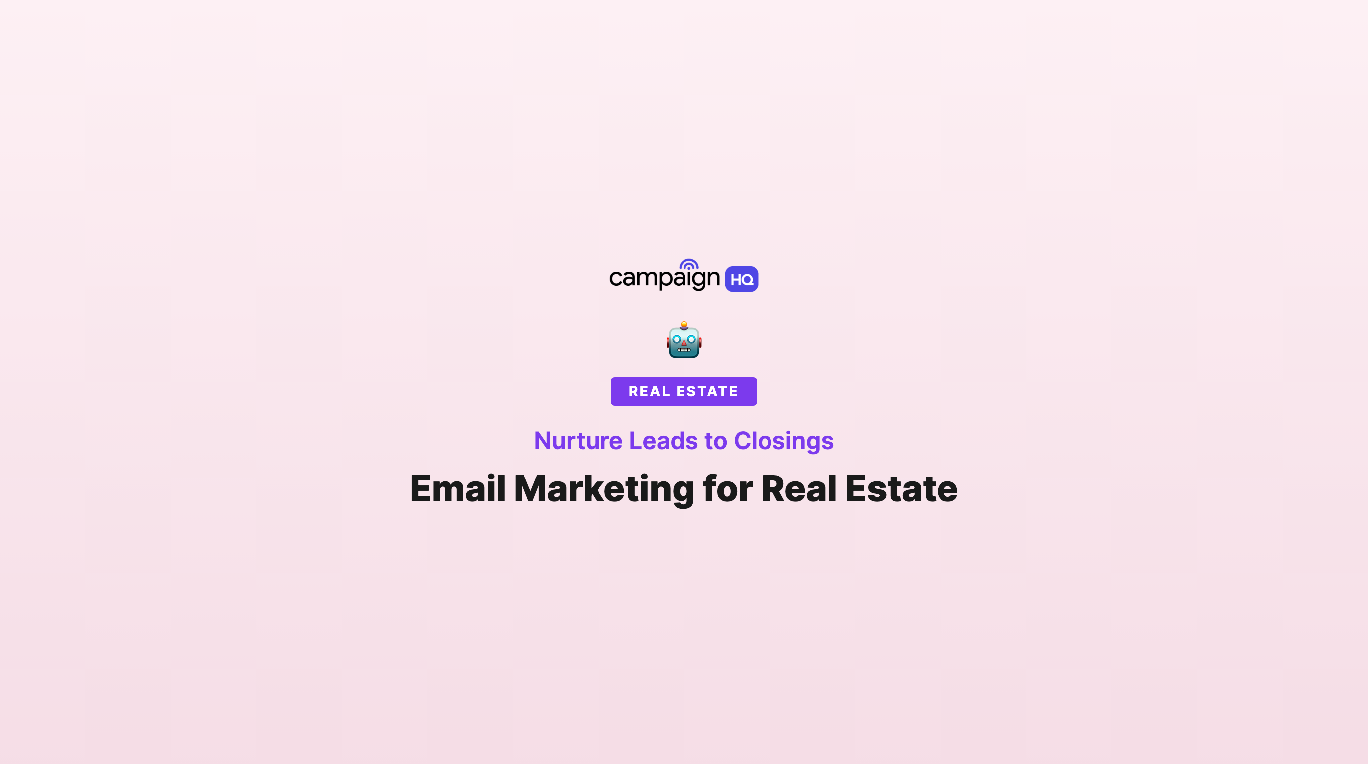 Email Marketing for Real Estate