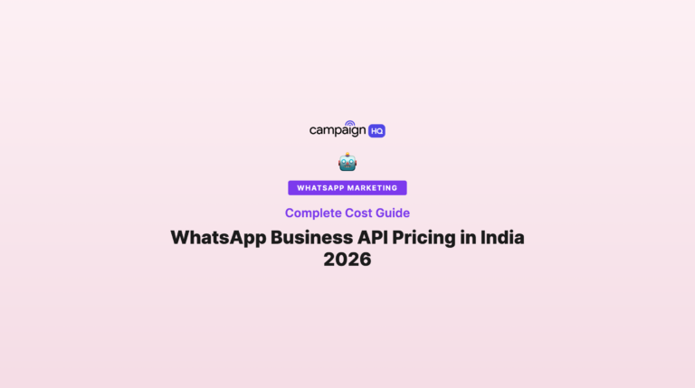 WhatsApp Business API Pricing in India 2026: Complete Cost Guide