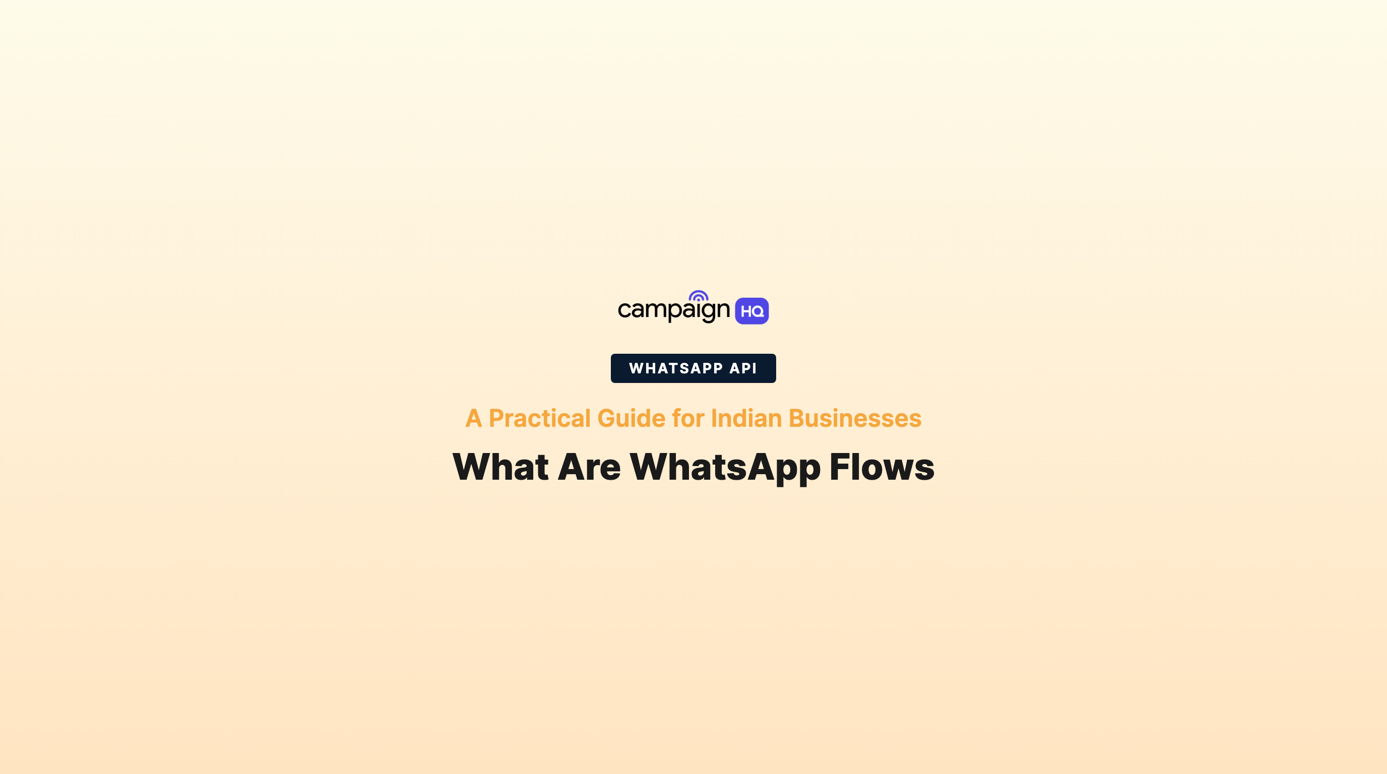 What Are WhatsApp Flows