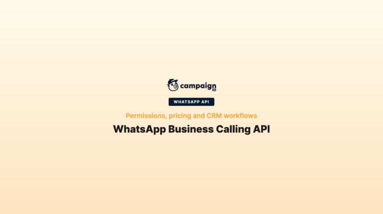 A Complete Guide To WhatsApp Business Calling API