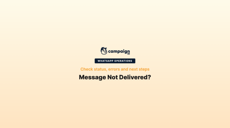 WhatsApp Message Not Delivered? Business Fixes for India (2026)