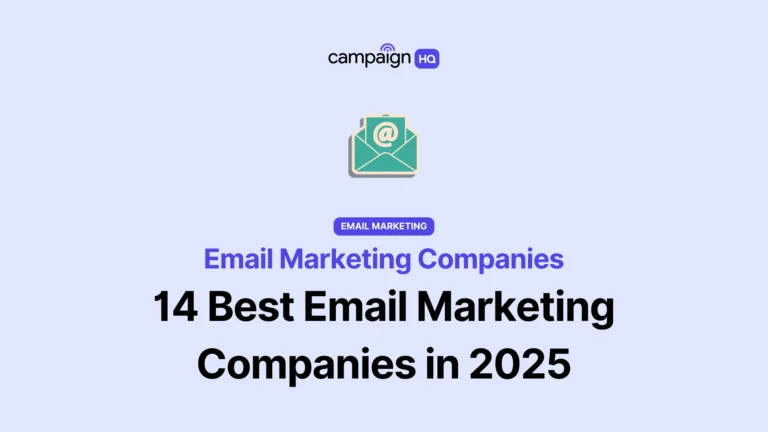 14 Top-Rated Email Marketing Companies & Agencies You Need to Know For 2026