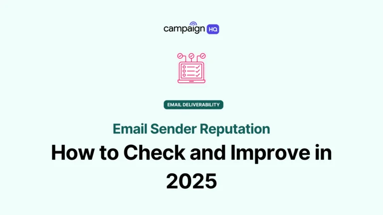 How to Check and Improve Your Email Sender Reputation for 2026