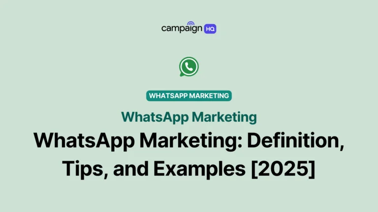 WhatsApp Marketing: Definition, Strategy, and Examples for India