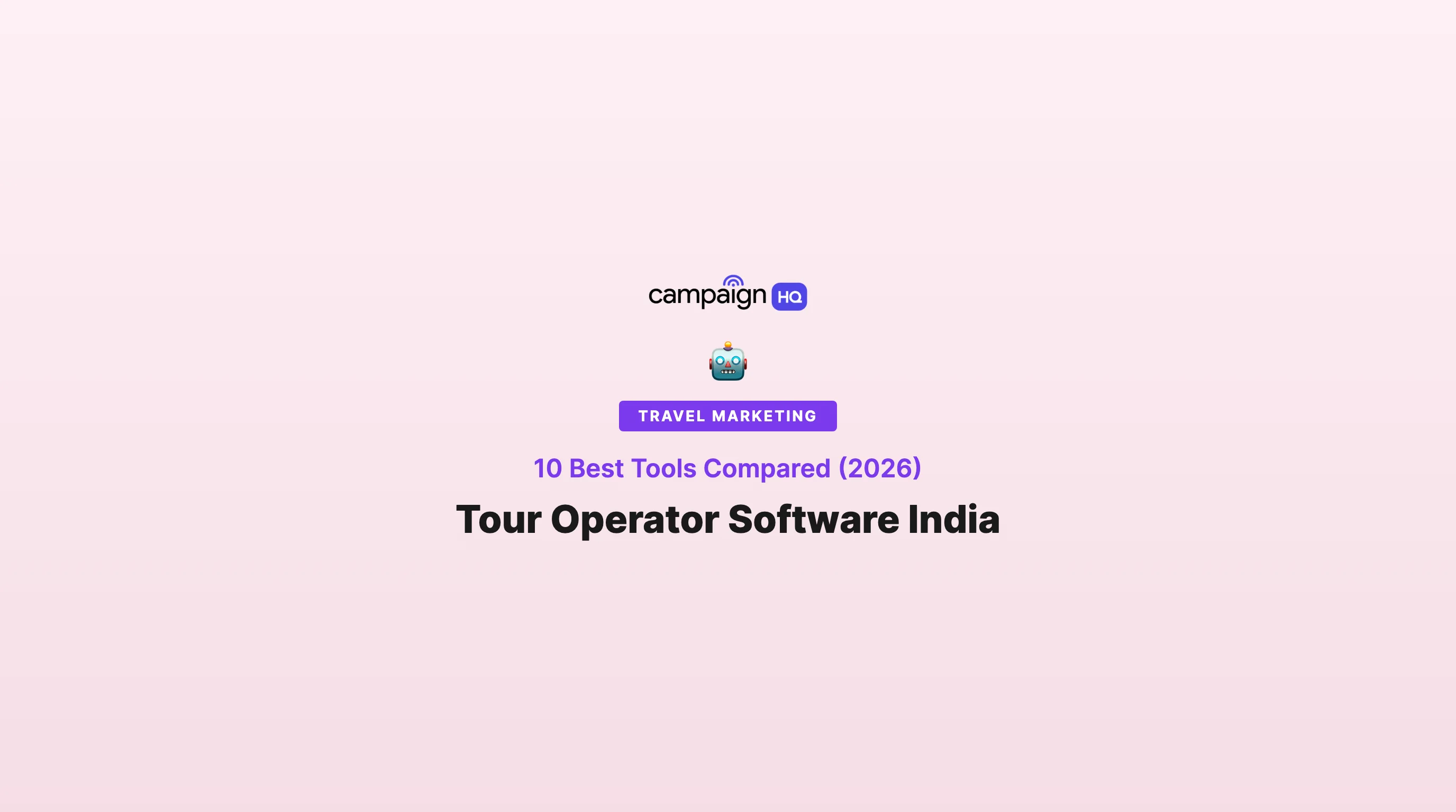 Tour Operator Software India
