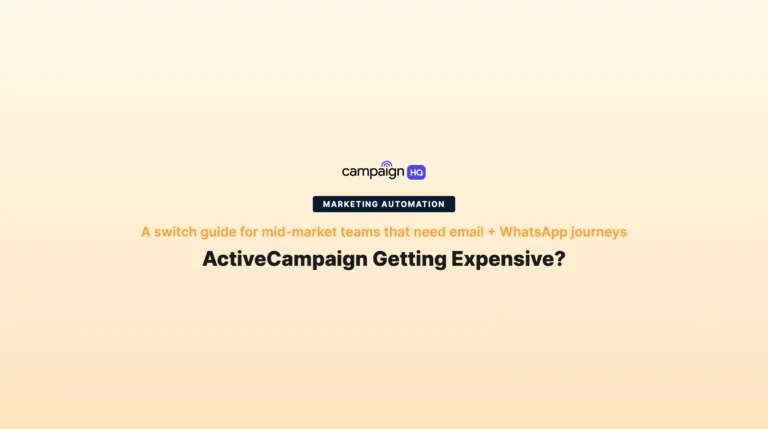 What to Switch to When ActiveCampaign Gets Expensive for a Mid-Size Marketing Team