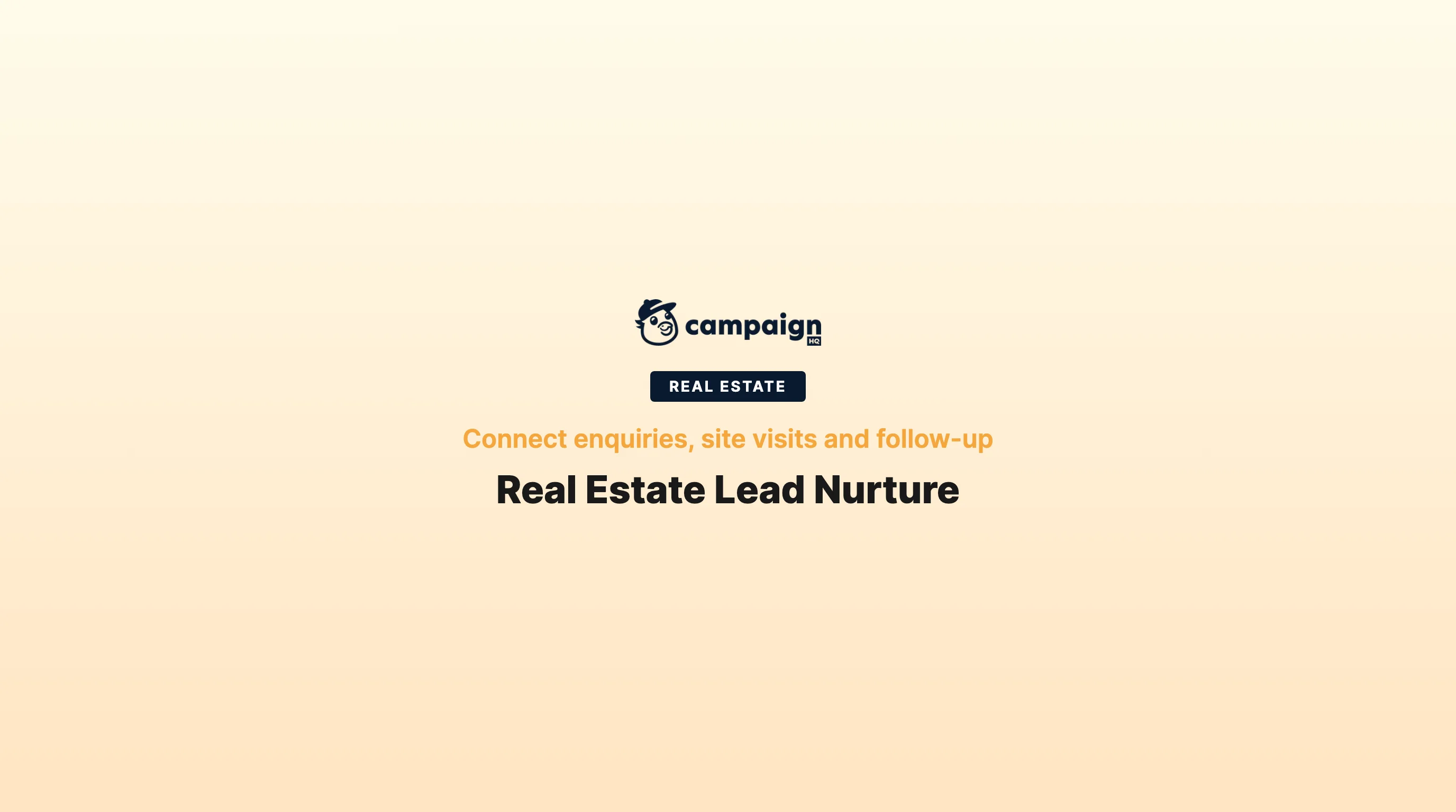 Real Estate Lead Nurture: Email + WhatsApp India